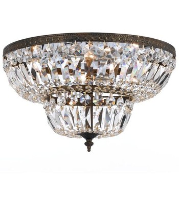 Crystorama Westbury Flush 724-EB-CL-MWP
