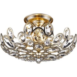 Crystorama Sterling Semi Flush 7583-DT