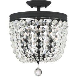 Crystorama Archer Semi Flush 783-BF-CL-S