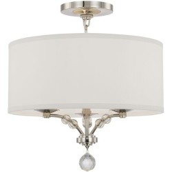 Crystorama Mirage Semi Flush 8005-PN_CEILING