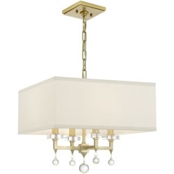 Crystorama Paxton Mini Chandelier 8105-AG