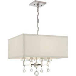 Crystorama Paxton Mini Chandelier 8105-PN