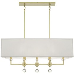 Crystorama Paxton Chandelier 8109-AG