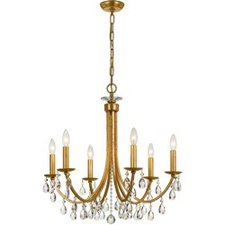 Crystorama Bridgehampton Chandelier 8826-GA-CL-MWP