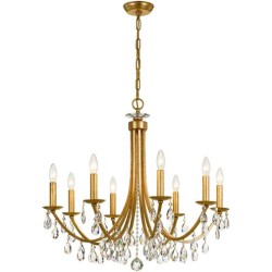 Crystorama Bridgehampton Chandelier 8828-GA-CL-MWP