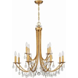 Crystorama Bridgehampton Chandelier 8829-GA-CL-MWP