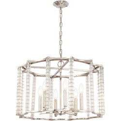 Crystorama Carson Chandelier 8856-PN