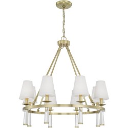 Crystorama Baxter Chandelier 8867-AG