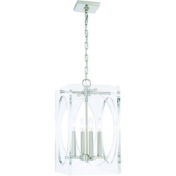 Crystorama Drake Mini Chandelier 8874-PN