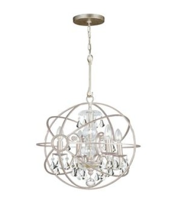 Crystorama Solaris Mini Chandelier 9025-OS-CL-MWP
