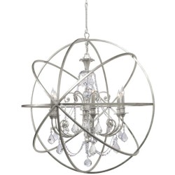 Crystorama Solaris Chandelier 9219-OS-CL-MWP