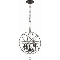 Crystorama Solaris Mini Chandelier 9224-EB