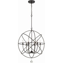 Crystorama Solaris Chandelier 9228-EB