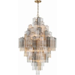 Crystorama Addis Chandelier ADD-319-AG-AU