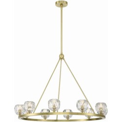 Crystorama Aragon Chandelier ARA-10265-SB
