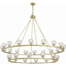 Crystorama Aragon Chandelier ARA-10269-SB