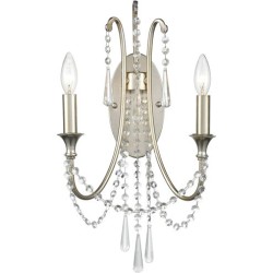 Crystorama Arcadia Sconce ARC-1902-SA-CL-MWP