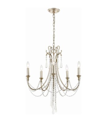 Crystorama Arcadia Chandelier ARC-1905-SA-CL-MWP
