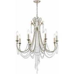 Crystorama Arcadia Chandelier ARC-1908-SA-CL-MWP