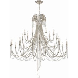 Crystorama Arcadia Chandelier ARC-1929-SA-CL-MWP
