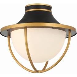 Crystorama Atlas Outdoor Semi Flush ATL-700-MK-TG