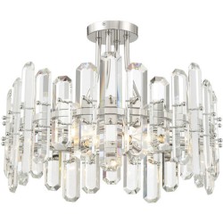 Crystorama Bolton Semi Flush BOL-8884-PN