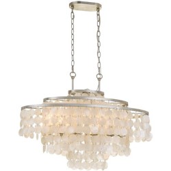 Crystorama Brielle Chandelier BRI-3009-SA