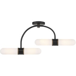 Crystorama Capsule Semi Flush CAP-8514-MK-TG
