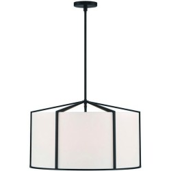 Crystorama Carlyn Chandelier CAR-9206-BK