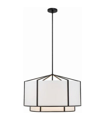 Crystorama Carlyn Chandelier CAR-9209-BK