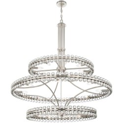 Crystorama Clover Chandelier CLO-8000-BN