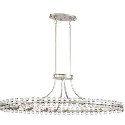 Crystorama Clover Chandelier CLO-8897-BN