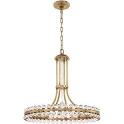 Crystorama Clover Chandelier CLO-8898-AG