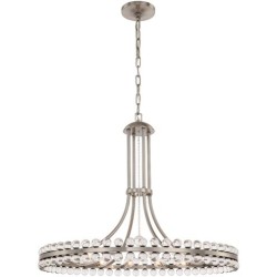 Crystorama Clover Chandelier CLO-8899-BN