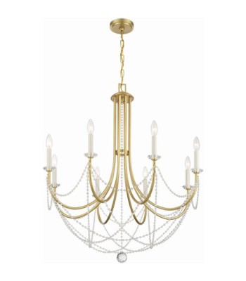 Crystorama Delilah Chandelier DEL-90808-AG