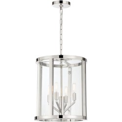 Crystorama Devon Mini Chandelier DEV-B8004-PN