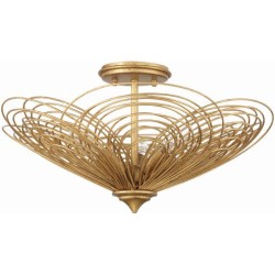 Crystorama Doral Semi Flush DOR-B7703-RG