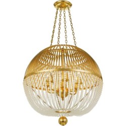 Crystorama Duval Chandelier DUV-626-GA