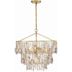 Crystorama Elsa Chandelier ELS-7103-GA