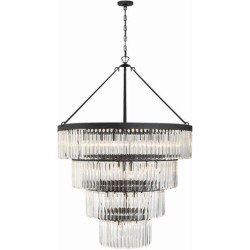 Crystorama Emory Chandelier EMO-5409-BF