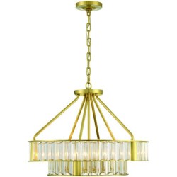 Crystorama Farris Chandelier FAR-6006-AG