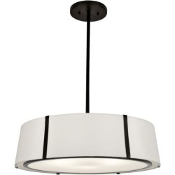 Crystorama Fulton Chandelier FUL-907-BK
