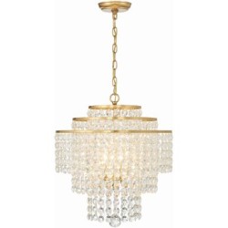 Crystorama Gabrielle Chandelier GAB-B7304-GA
