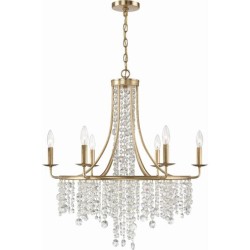 Crystorama Gabrielle Chandelier GAB-B7306-GA
