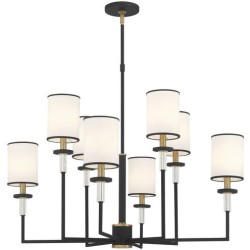 Crystorama Hatfield Chandelier HAT-478-BF-VG