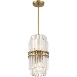 Crystorama Hayes Mini Pendant HAY-1401-AG