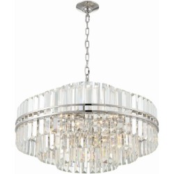Crystorama Hayes Chandelier HAY-1407-PN