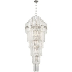 Crystorama Hayes Chandelier HAY-1419-PN