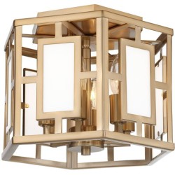 Crystorama Hillcrest Semi Flush HIL-990-VG