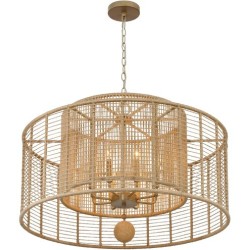 Crystorama Jayna Chandelier JAY-A5006-BS